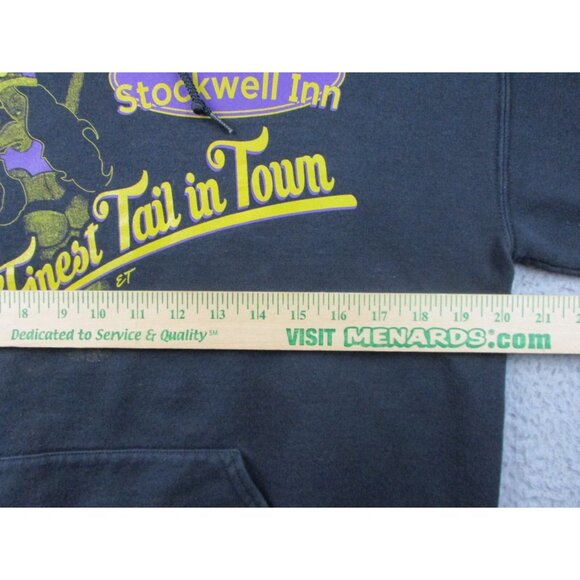 Stockwell INN Tavern Hoodie Mens Medium Sweatshirt Evansville IN Town Bar Local - Picture 5 of 9
